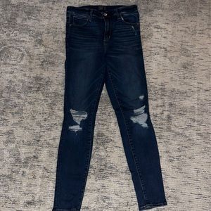 Skinny Abercrombie Distressed Jeans